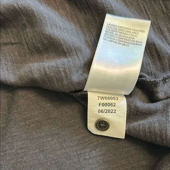 Lucky Brand Charcoal Women's Blouse - Picture 9 of 11